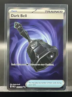 2026 Pokemon ME05 Pitch Black Dark Bell 106/084 Ultra Rare Full Art FA - Image 1
