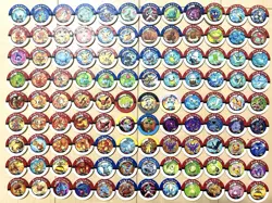 Pokemon Battrio Coin Lots 100+ Arcade Game Item Sold in Japan From 2007 to 2012 - Image 1