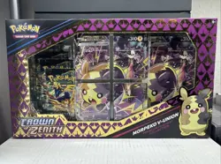 Pokemon TCG - Crown Zenith - Morpeko V-Union Premium Playmat Collection Box NEW! - Image 1