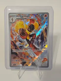 Armarouge - 086/084 - Illustration Rare IR - Pitch Black - Pokemon NM/M - Image 1