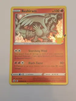 Pokemon TCG: Reshiram 2/25 | LP Celebrations - Image 1