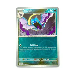 Golbat - Reverse Holo - Scarlet & Violet 151 042/165 - MINT - Pokemon - Image 1