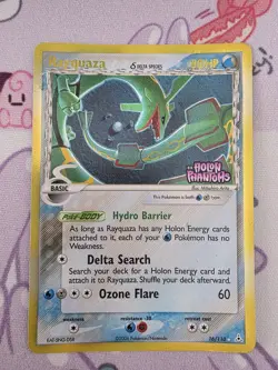 Rayquaza (Delta Species) 16/110 Holon Phantoms Reverse Holo Rare Pokemon - Image 3