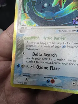 Rayquaza (Delta Species) 16/110 Holon Phantoms Reverse Holo Rare Pokemon - Image 5
