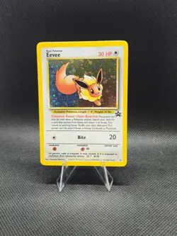 Pokemon Eevee Wizards Black Star Promo 11 Holo NM swirl LP - Image 1