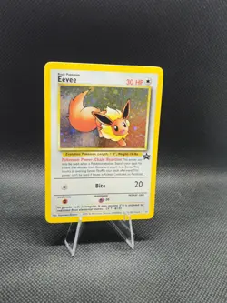 Pokemon Eevee Wizards Black Star Promo 11 Holo NM swirl LP - Image 2