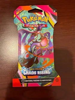 HEAVY! GOD PACKUU SIRUU 32g Chaos Rising Pokemon TCG Sleeved Booster (SEALED) - Image 2