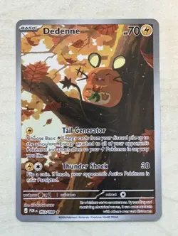 Pokemon TCG Dedenne 093/088 Perfect Order Illustration Rare NM - Image 1
