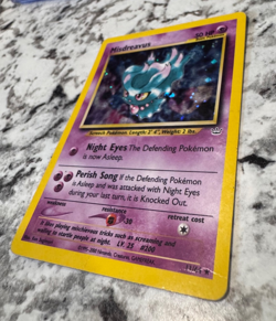 Vintage Misdreavus 11/64 Neo Revelation Holo Rare MP pokemon card 2000 - Image 4
