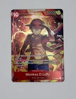 Monkey.D.Luffy Treasure Booster Set One Piece Promotion Cards - Image 1