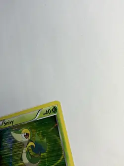 Snivy BW01 Holo Promo 2011 Black & White Black Star Promo Pokemon Card LP - Image 5