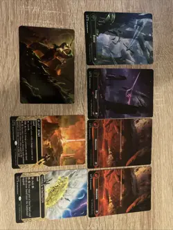 Edge Of Eternities Full-Art, Stellar Sight Lands And Art Card - Image 1