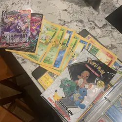 Pokemon Binder Collection 378 cards 21 pages all full with jumbo cards READ - Image 2