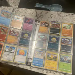 Pokemon Binder Collection 378 cards 21 pages all full with jumbo cards READ - Image 3