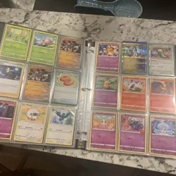 Pokemon Binder Collection 378 cards 21 pages all full with jumbo cards READ - Image 4