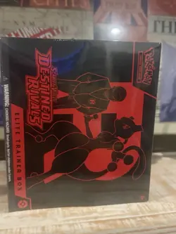 POKEMON SCARLET & VIOLET DESTINED RIVALS SEALED ETB ELITE TRAINER BOX(tiny Hole) - Image 2