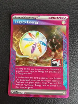 Pokemon TCG - Legacy Energy 167/167 Play Stamped Prize Pack Series 6 ACE Holo - Image 1