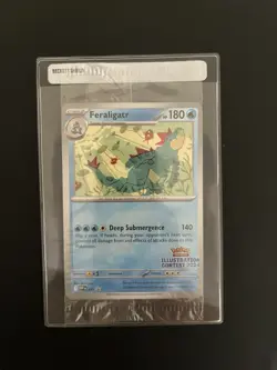 Pokemon TCG Illustration Contest 2024 - SVP213 SVP214 SVP215 x3 Promos Sealed - Image 1