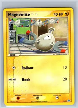 Pokemon Magnemite XY Latios Trainer Kit 4/10 NM - Image 1