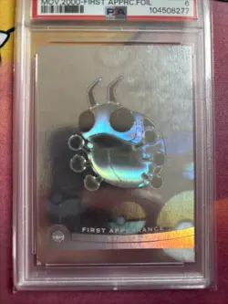 Topps TCG Pokemon 2000 The Movie Ledyba First Appearance Hologram PSA 6 RARE - Image 3
