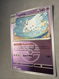 Pokemon TCG * Togekiss 82/217 Love Ball Rare REVERSE HOLO * ME Ascended Heroes - Image 2