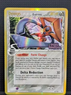 DEOXYS REVERSE HOLO STAMP DELTA SPECIES 4/110 EX HOLON PHANTOMS POKEMON ENG VLP - Image 1