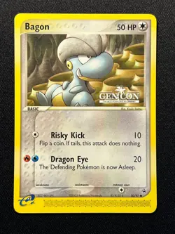 Pokemon EX "Dragon Series"-Bagon 50/97-GEN CON Black Star Promo Super Rare- NM+ - Image 4
