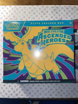 Pokemon TCG Ascended Heroes Elite Trainer Box New Factory Sealed ETB - Image 1