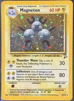 Pokemon TCG • 5x Vintage Holo Lot • Base Set / BS2, T. Rocket, Fossil • HP/DMG - Image 3