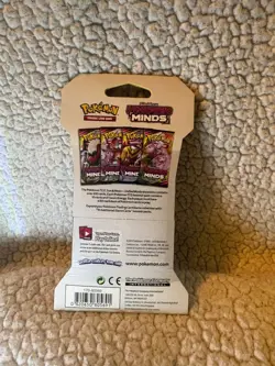 Pokemon TCG Sun & Moon Unified Minds Sleeved Booster Pack Sealed - Giratina Art - Image 2