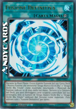 FUSIONE DEFINITIVA • (Ultimate Fusion) • Ultra R • MP23 IT027 • 1Ed • Yugioh! - Image 1