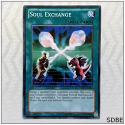 Soul Exchange - SDBE-EN030 - Common Unlimited Yugioh - Image 1
