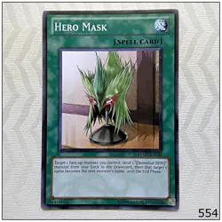 Hero Mask - RYMP-EN030 - Common Unlimited Yugioh - Image 1