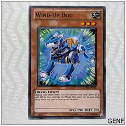 Wind-Up Dog - GENF-EN016 - Common Unlimited Yugioh - Image 1