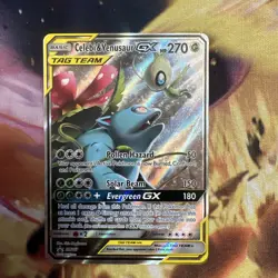 Pokemon 2019 Sun & Moon Celebi & Venusaur GX Black Star Promos #SM167 - Image 1
