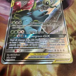Pokemon 2019 Sun & Moon Celebi & Venusaur GX Black Star Promos #SM167 - Image 2