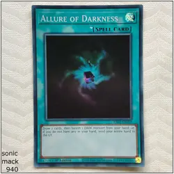 Allure of Darkness - RA03-EN055 - 1st Edition Yugioh - Image 1