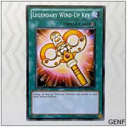 Legendary Wind-Up Key - GENF-EN053 - Common 1st Edition Yugioh - Image 1