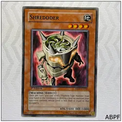 Shreddder - ABPF-EN030 - Common 1st Edition Yugioh - Image 1