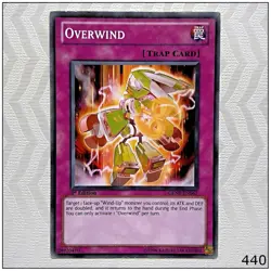 Overwind - GENF-EN067 - Common 1st Edition Yugioh - Image 1