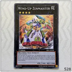 Wind-Up Zenmaister - BP01-EN028 - Rare 1st Edition Yugioh - Image 1