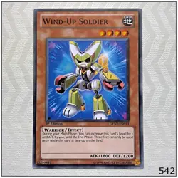 Wind-Up Soldier - GENF-EN013 - Common 1st Edition Yugioh - Image 1
