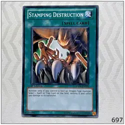 Stamping Destruction - SDDL-EN026 - Common 1st Edition Yugioh - Image 1
