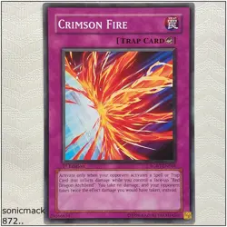 Crimson Fire - RGBT-EN064 - Common 1st Edition Yugioh - Image 1