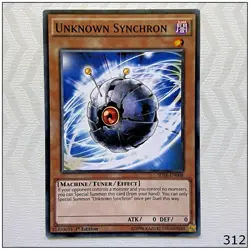 Unknown Synchron - SDSE-EN008 - Common 1st Edition Yugioh - Image 1