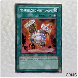 Morphtronic Rusty Engine - CRMS-EN049 - Common 1st Edition Yugioh - Image 1