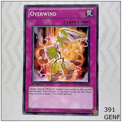 Overwind - GENF-EN067 - Common 1st Edition Yugioh - Image 1