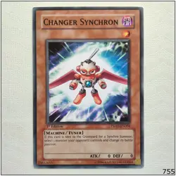 Changer Synchron - TSHD-EN004 - Common 1st Edition Yugioh - Image 1
