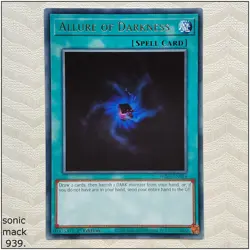 Allure of Darkness - WISU-EN054 - Rare 1st Edition Yugioh - Image 1