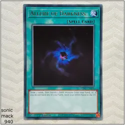 Allure of Darkness - WISU-EN054 - Rare 1st Edition Yugioh - Image 1